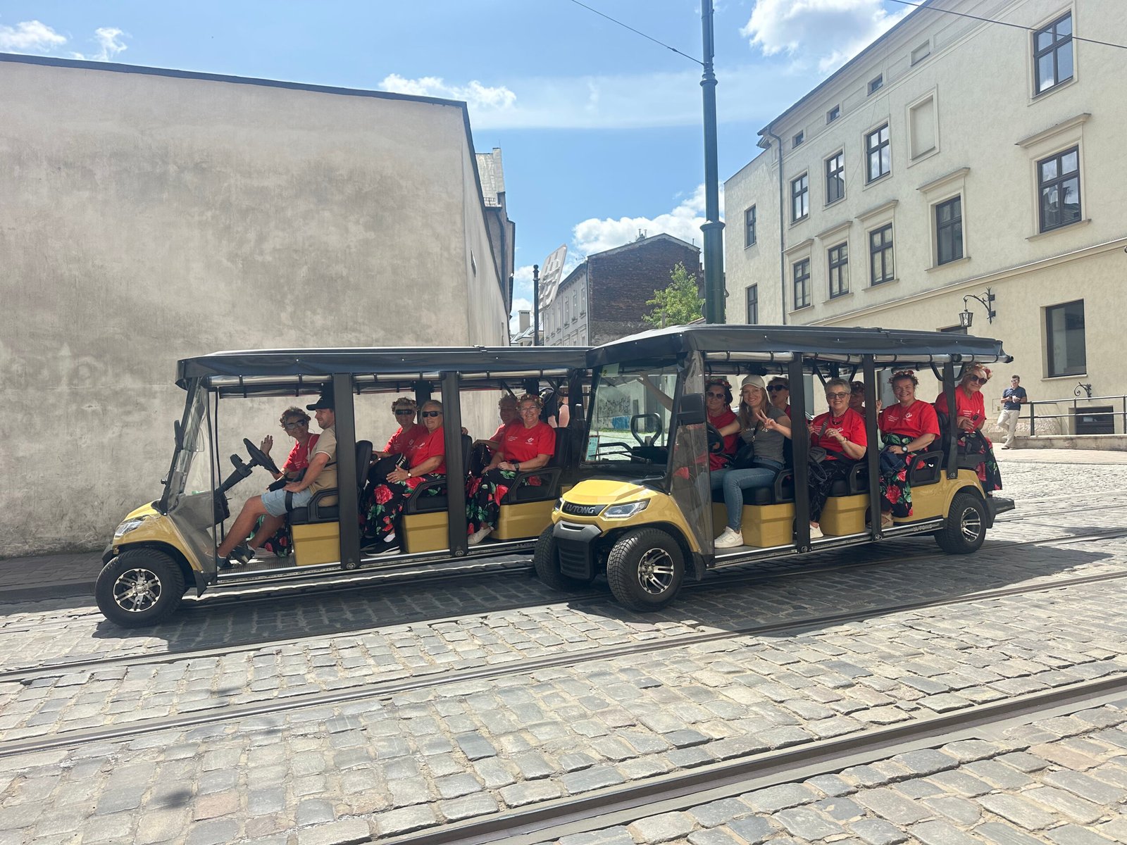 Golf cart tour Kraków city centre