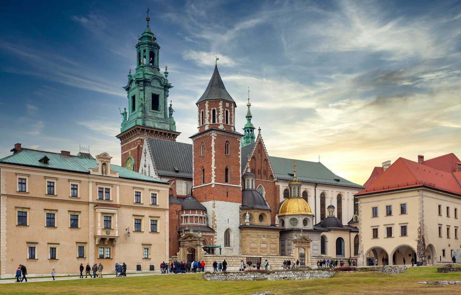 Wawel Castle view Kraków